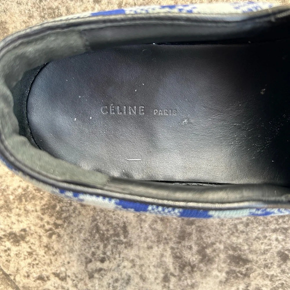 Celine Slip  On Checked Shoes, size 37 - Picture 9 of 14